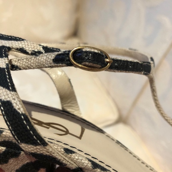 YSL T - strap sandals - Picture 8 of 10